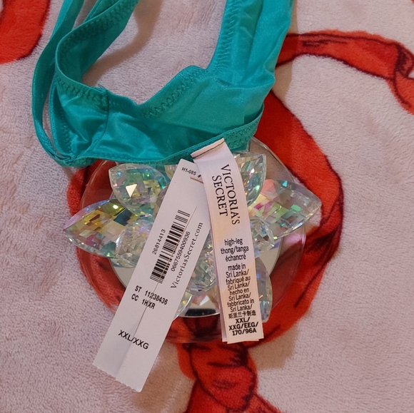 💚 XXL VS Very Sexy Strappy Back High-Leg Thong Panty 💚 - Picture 9 of 16